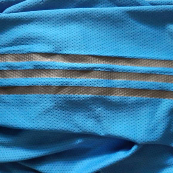 Adidas Climacool Long Sleeve Blue Large Top Men's - Picture 6 of 10